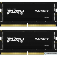 Оперативная память Kingston FURY Impact 2x32 ГБ DDR5 4800 МГц KF548S38IBK2-64