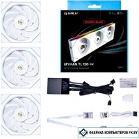 Набор вентиляторов Lian Li Uni Fan TL 120 Reverse Triple Pack G99.12RTL3W.R0