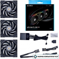 Набор вентиляторов с контроллером Lian Li Uni Fan TL 120 Triple Pack G99.12TL3B.00