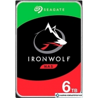 Жесткий диск Seagate Ironwolf 6TB ST6000VN006