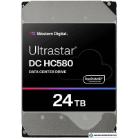 Жесткий диск WD Ultrastar DC HC580 24TB WUH722424ALE6L4