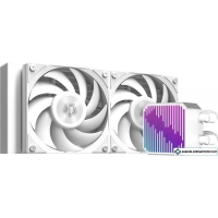 Жидкостное охлаждение для процессора ID-Cooling DX240 Max White