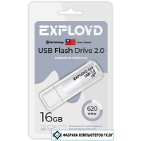 USB Flash Exployd 620 16GB (белый)