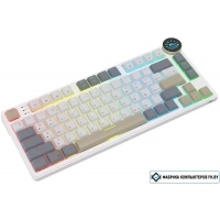 Клавиатура Royal Kludge N80 Pearly Dawn (RK Red)
