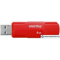 USB Flash SmartBuy Clue 4GB (красный)