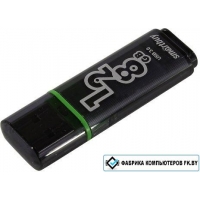 USB Flash SmartBuy Glossy 128GB (черный)