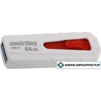 USB Flash SmartBuy Iron 64GB (белый)