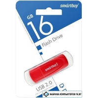 USB Flash SmartBuy Scout 16GB (красный) USB Flash SmartBuy Scout 16GB (красный)