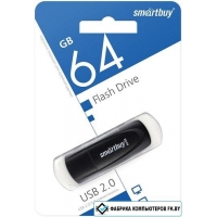 USB Flash SmartBuy Scout 64GB (черный)