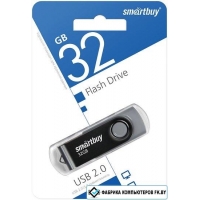 USB Flash SmartBuy Twist 32GB (черный)