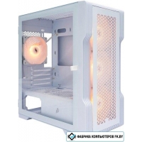 Корпус 1stPlayer Trilobite T3 ARGB T3-WH-4F7-W