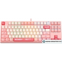 Клавиатура A4Tech Bloody S87 Energy Pink (Bloody BLMS Red Plus)