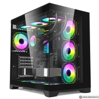 Корпус Powerleap 420A (черный) (без вентиляторов) 