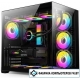 Корпус Powerleap H01 (черный) (без вентиляторов) 