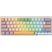 Клавиатура JEGG ZA63 Pro Beige Gray Yellow (TNT Yellow)