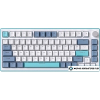 Клавиатура JEGG ZA82 White Navy Blue (OUTEMU Orange)