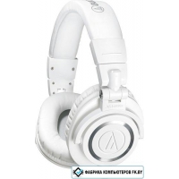 Наушники Audio-Technica ATH-M50x (белый)