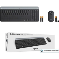 Офисный набор Logitech MK470 Slim Wireless Combo 920-009204 (графитовый) Офисный набор Logitech MK470 Slim Wireless Combo 920-009204 (графитовый)