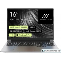 Ноутбук Machcreator Vision L16 Origin JJ00G700HRU