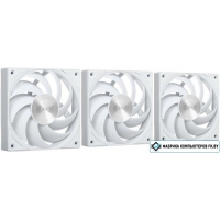 Вентилятор для корпуса PCCooler F5 R120 (белый, 3 шт.)