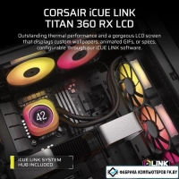 Система жидкостного охлаждения для процессора Corsair iCUE LINK TITAN 360 RX LCD CW-9061023-WW