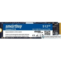 SSD SmartBuy Stream E14 512GB SBSSD512-STE14-M2P3