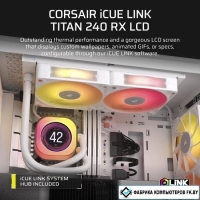 Система жидкостного охлаждения для процессора Corsair iCUE LINK TITAN 240 RX LCD CW-9061025-WW