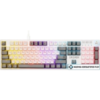 Клавиатура Defender Dasher GK-472 (белый/серый)