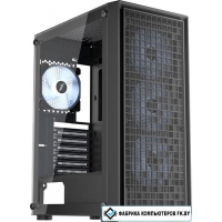 Корпус 1stPlayer GO6 GO6-BK-4FS7 (черный)