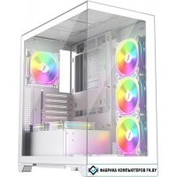 Корпус 1stPlayer Mi8 MI8-WH-3FC7R-W-1FC7-W (белый)