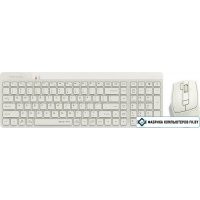 Офисный набор A4Tech Fstyler FG2400 Air (бежевый)
