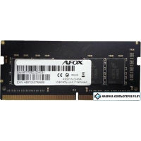 Оперативная память AFOX 8GB DDR4 SODIMM PC4-25600 AFSD48PS1P