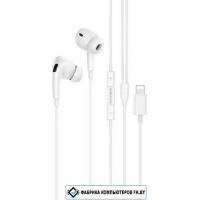 Наушники Borofone BM85 Pro Lightning (белый)