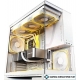Корпус Geometric Future Model 5 5FAN (белый)