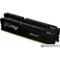 Оперативная память Kingston FURY Beast 2x64ГБ DDR5 5600МГц KF556C36BBEK2-128