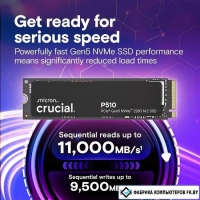 SSD Crucial P510 1TB CT1000P510SSD8