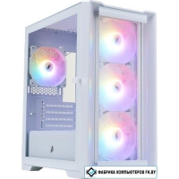 Корпус 1stPlayer TRILOBITE T4-G FRGB (белый)