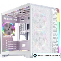 Корпус 1stPlayer VT6 (с тремя вентиляторами FS7, белый)