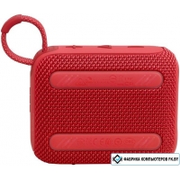 Беспроводная колонка JBL Go 4 (красный)