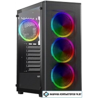 Корпус XASTRA A300 4FRGB (черный)