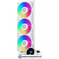 Система жидкостного охлаждения для процессора PCCooler DA360 Pro ARGB Digital (белый)