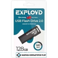 USB Flash Exployd 580 128GB (черный)