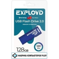 USB Flash Exployd 580 128GB (синий) USB Flash Exployd 580 128GB (синий)