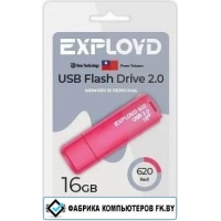 USB Flash Exployd 620 16GB (красный)