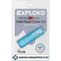 USB Flash Exployd 620 4GB (синий) USB Flash Exployd 620 4GB (синий)