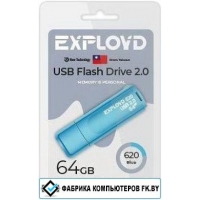 USB Flash Exployd 620 64GB (синий) USB Flash Exployd 620 64GB (синий)