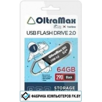 USB Flash OltraMax 290 64GB (черный) USB Flash OltraMax 290 64GB (черный)