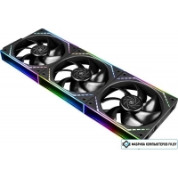 Комплект вентиляторов для корпуса Thermalright TL-M12Q X3 (черный) Комплект вентиляторов для корпуса Thermalright TL-M12Q X3 (черный)