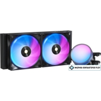 Система жидкостного охлаждения для процессора Ocypus Delta L24 BK ARGB V2 (черный) Система жидкостного охлаждения для процессора Ocypus Delta L24 BK ARGB V2 (черный)