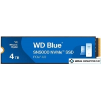SSD WD Blue SN5000 4TB WDS400T4B0E SSD WD Blue SN5000 4TB WDS400T4B0E